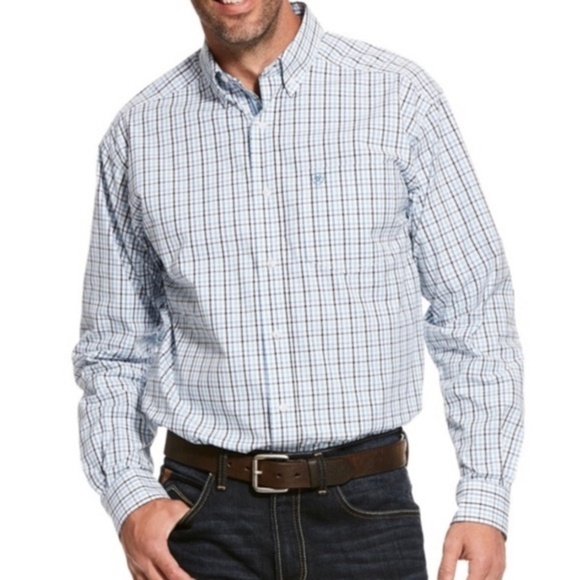 Ariat Pro Series Johnny Classic Fit Shirt‎ - Picture 1 of 8